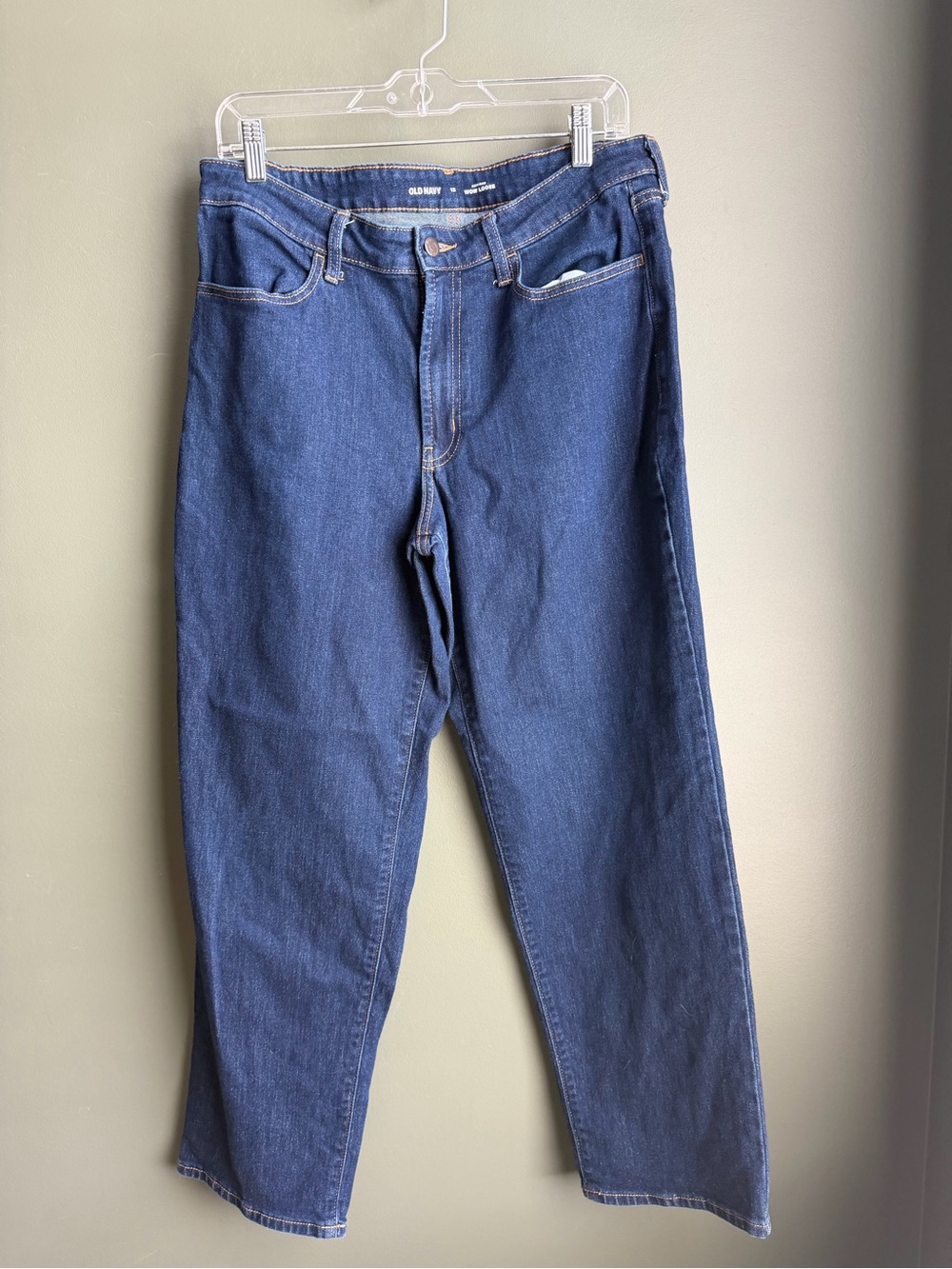 Old Navy Blue Straight Jeans